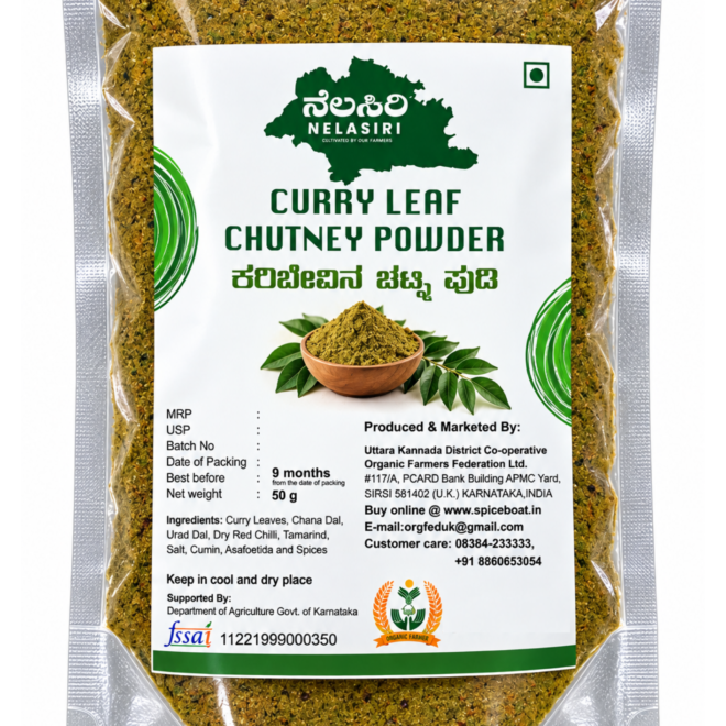 Curry Leaf Chutney Powder