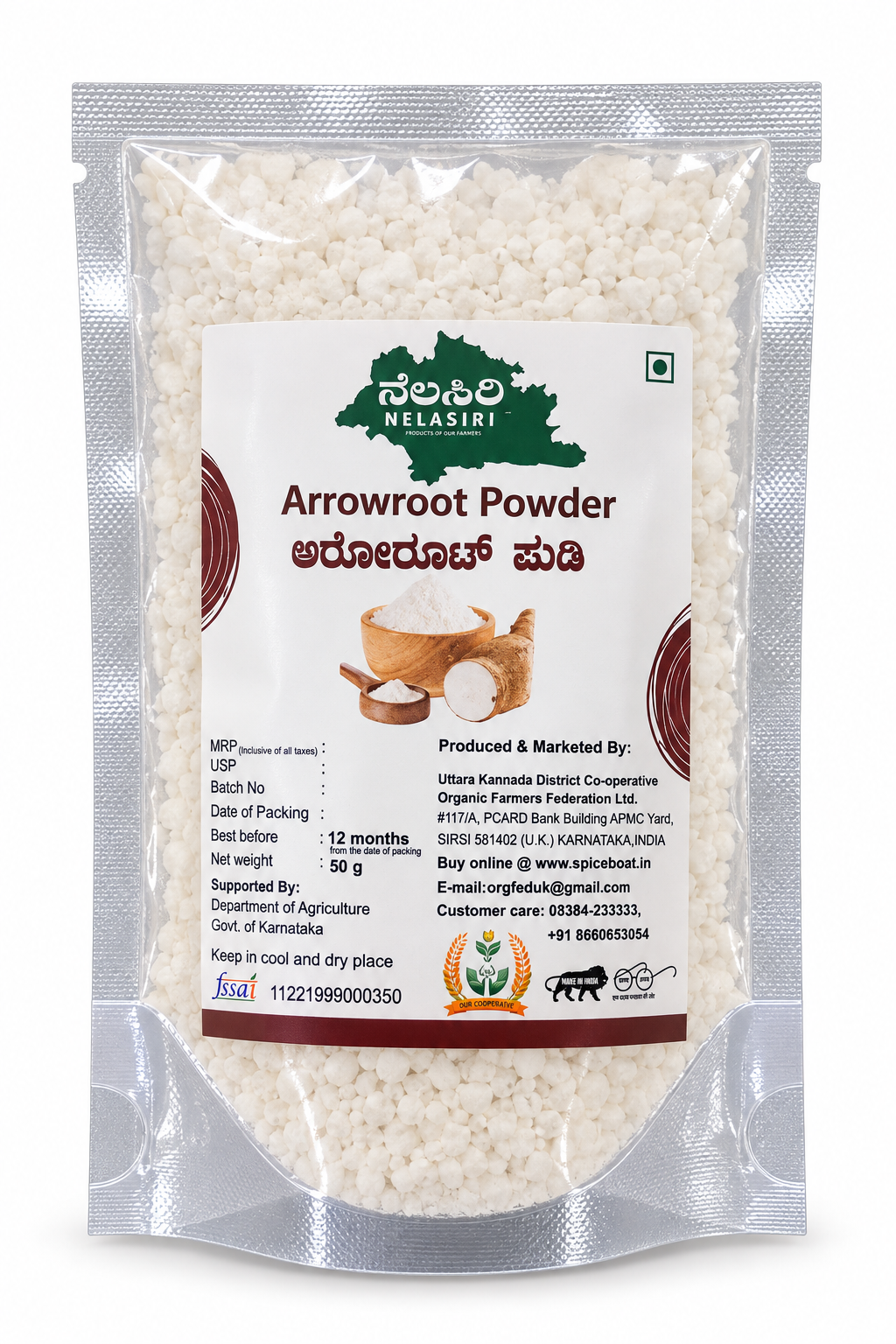 Arrowroot Powder