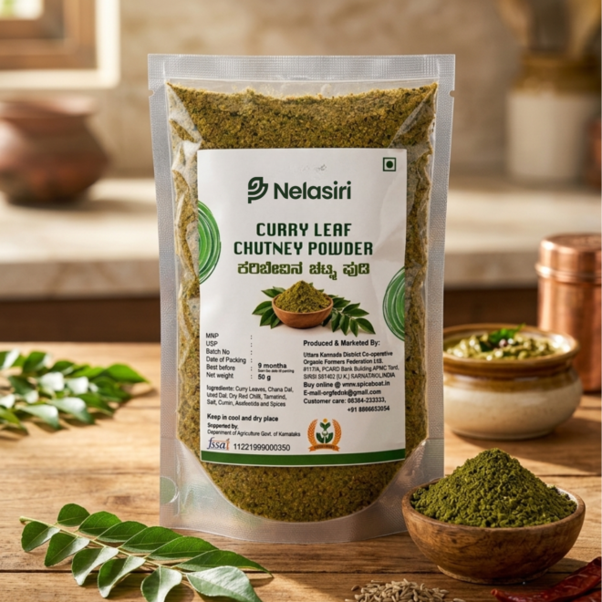 Curry Leaf Chutney Powder