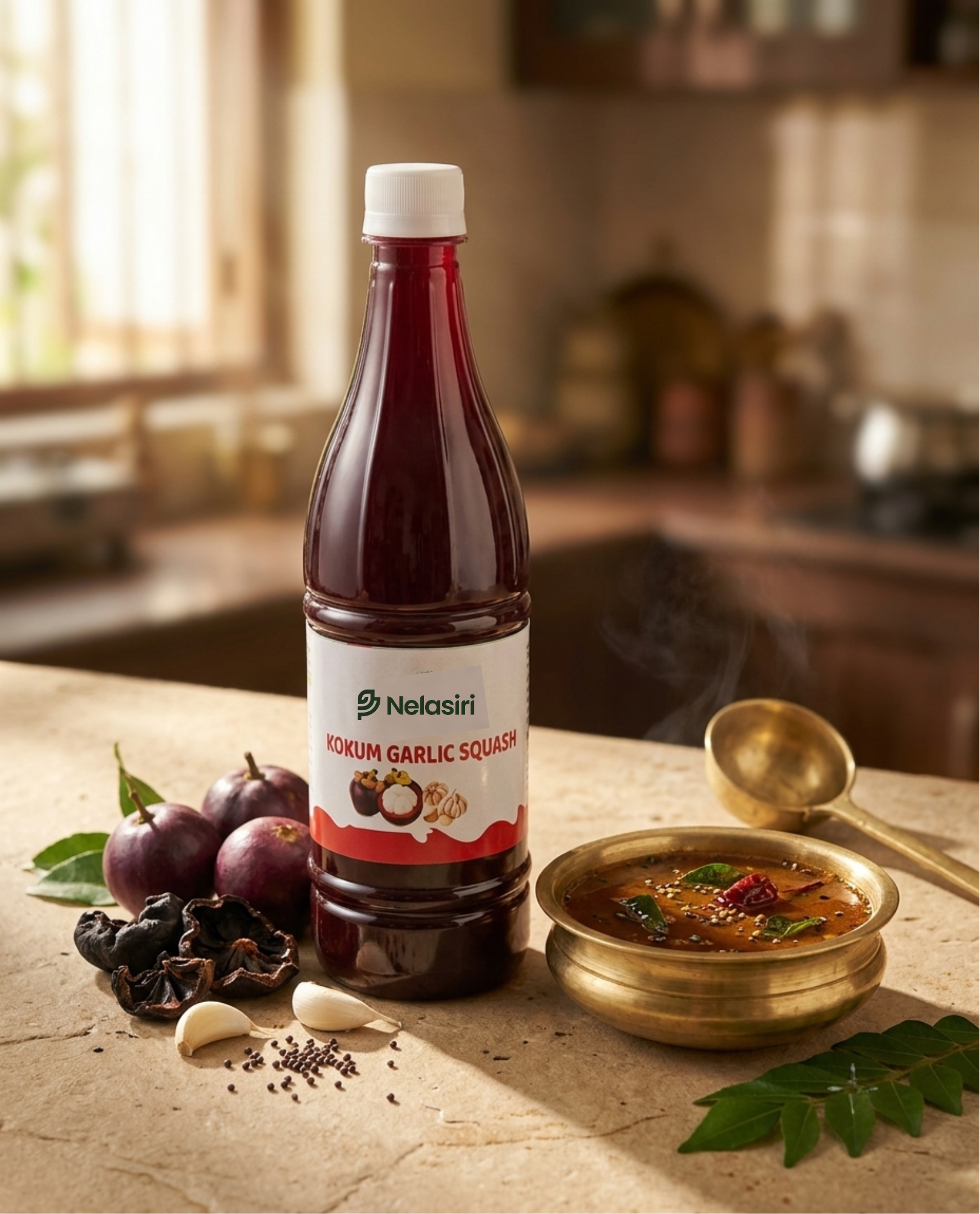 Kokum Garlic Squash